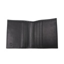Prada Soft Leather Triangle Logo Cardholder Black