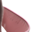 Christian Dior Dway Slide Pink Toile de Jouy Embroidered Cotton Size 38