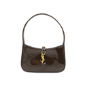 Yves Saint Laurent Mini Le 5 a 7  in Burgundy Patent Leather