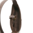 Yves Saint Laurent Mini Le 5 a 7  in Burgundy Patent Leather