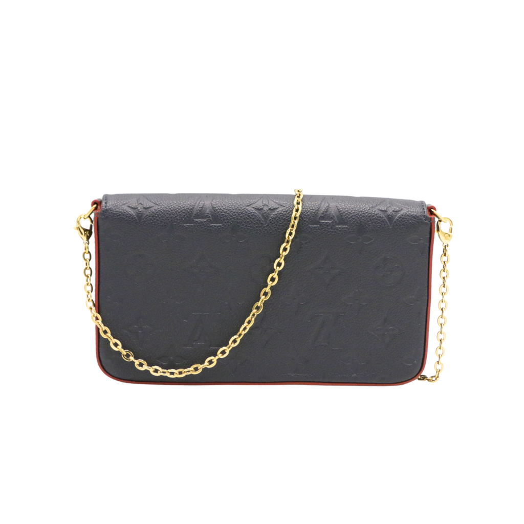 Louis Vuitton Monogram Empreinte Leather Pochette Felicie 