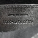 Saint Laurent Manhattan Embossed Shoulder Bag Black