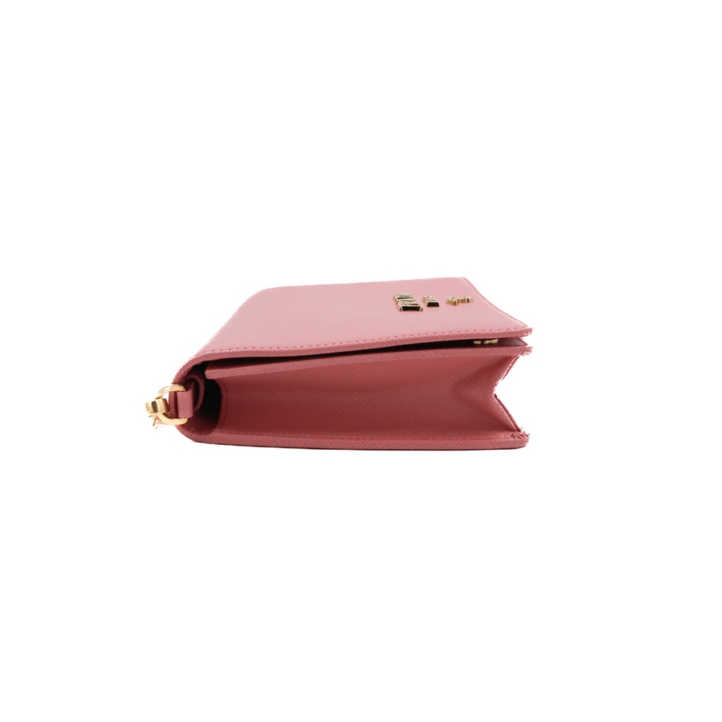Prada Saffiano Leather Mini Bag in Petal Pink