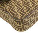 Fendi Zucchino Mama Baguette Shoulder Bag 