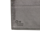 Gucci Microguccissima Passport Holder In Black Leather