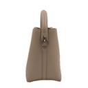 Yves Saint Laurent Le 37 Small Seasalt Beige/Silvrer Leather Bucket Bag