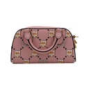 Gucci Ophidia GG Leather Crosbody Bag in Pink
