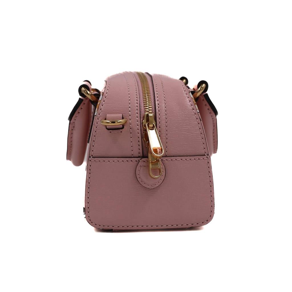Gucci Ophidia GG Leather Crosbody Bag in Pink