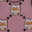 Gucci Ophidia GG Leather Crosbody Bag in Pink