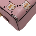 Gucci Ophidia GG Leather Crosbody Bag in Pink