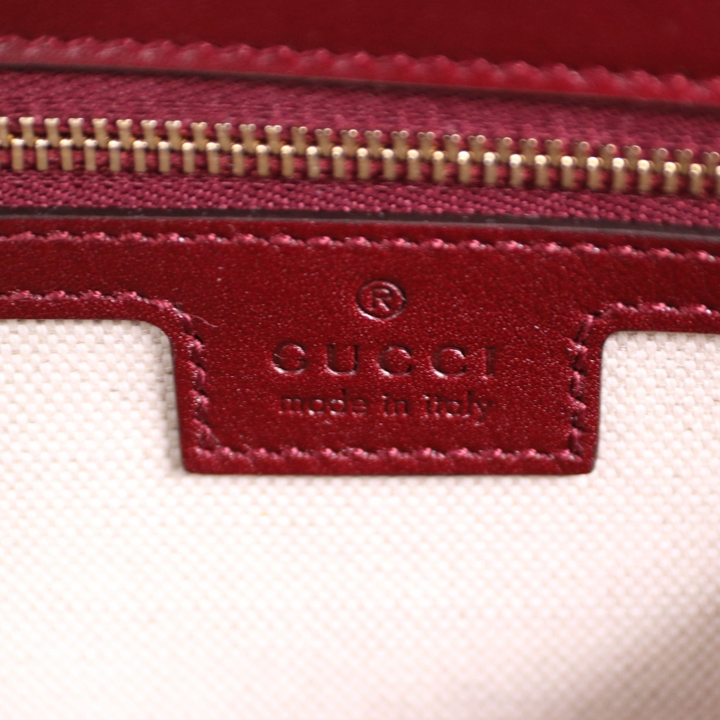 Gucci Blondie Mini Shoulder Bag in Red 815715