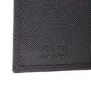 Prada Saffiano Leather Bi-Fold Black