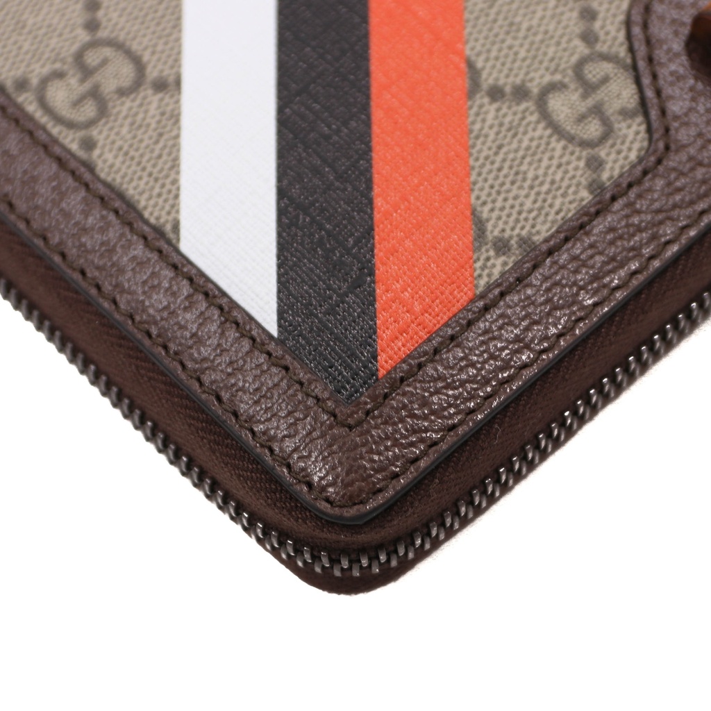 Gucci Diana Bamboo GG Supreme Leather Beige Wallet 658634