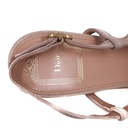 Christian Dior Ballet Slingback Pumps Lambskin Leather Beige Size 37