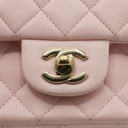 Chanel Timeless Top Handle Shoulder bag in Dusty Pink