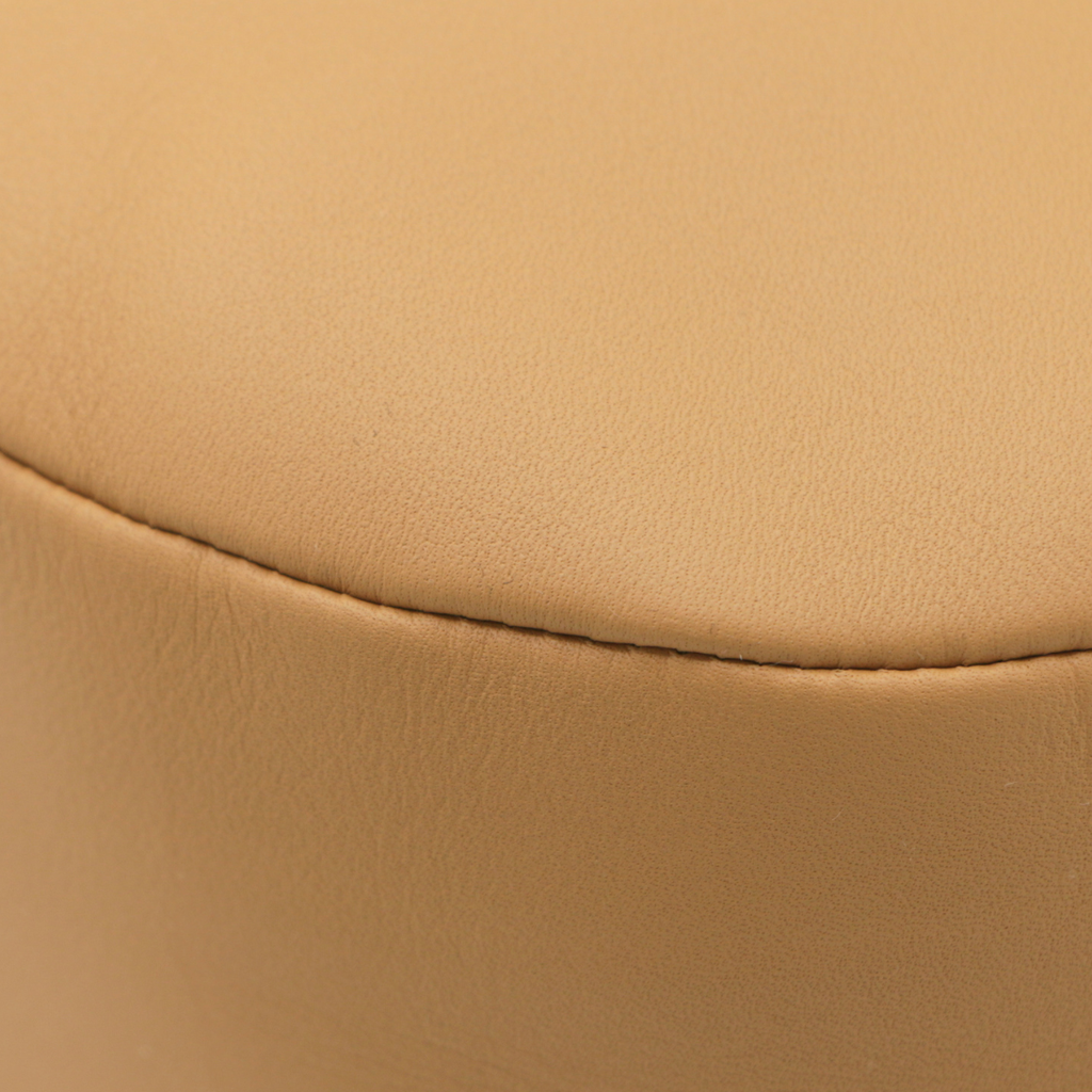 Prada Logo-Plaque Shoulder Bag in Beige