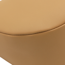 Prada Logo-Plaque Shoulder Bag in Beige