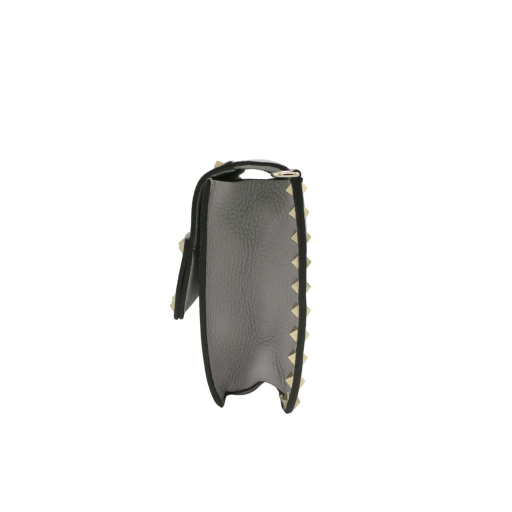 Valentino Grainy Calfskin Rockstud Crossbody Bag