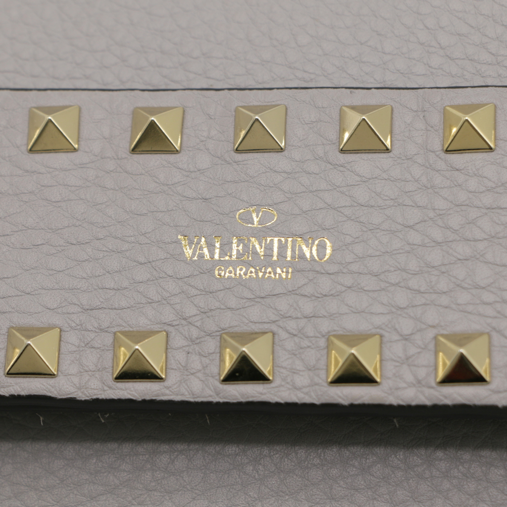 Valentino Grainy Calfskin Rockstud Crossbody Bag