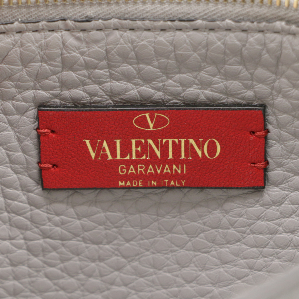 Valentino Grainy Calfskin Rockstud Crossbody Bag