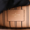 Louis Vuitton Monogram Empreinte Beige Leather Montaigne MM Bag
