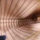 Louis Vuitton Monogram Empreinte Beige Leather Montaigne MM Bag