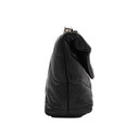 Yves Saint Laurent Loulou Puffer Quilted Shoulder Bag Black