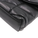 Yves Saint Laurent Loulou Puffer Quilted Shoulder Bag Black