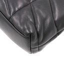 Yves Saint Laurent Loulou Puffer Quilted Shoulder Bag Black