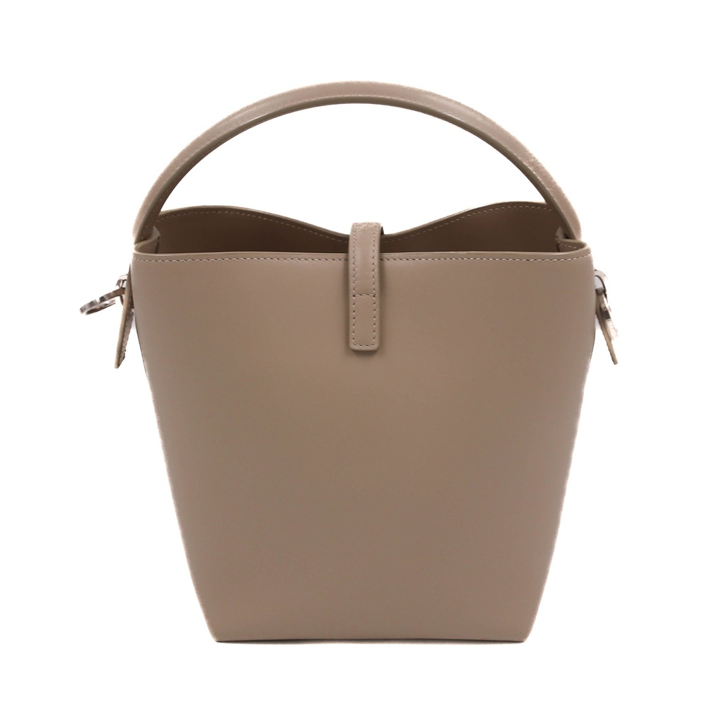 Yves Saint Laurent Le 37 Small Bucket Bag in Beige