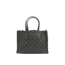 Gucci GG Medium Denim Tote Bag Black 772183