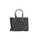 Gucci GG Medium Denim Tote Bag Black 772183