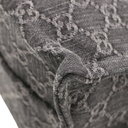 Gucci GG Medium Denim Tote Bag Black 772183