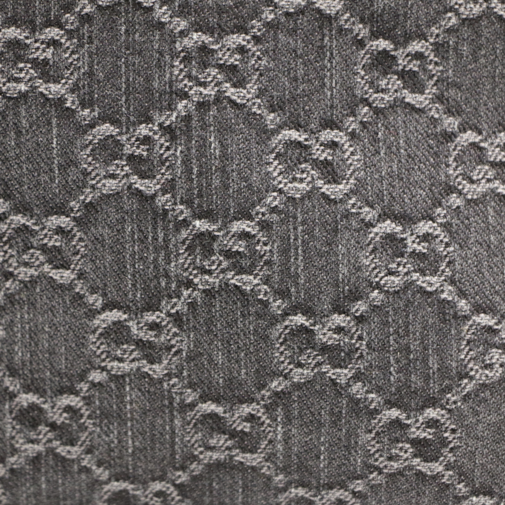 Gucci GG Medium Denim Tote Bag Black 772183