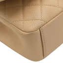 Caviar Quilted CC Filigree Wallet On Chain WOC in Beige