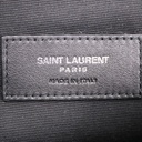 Yves Saint Laurent Cassandre Belt Bag in Black Textile