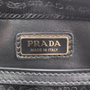 Prada Saffiano Travel Small Brique Crossbody Bag in Gold