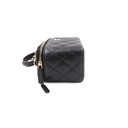Chanel CC Logo Lambskin Vanity Case Bag  