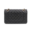 Chanel Classic Double Flap Lambskin Bag Black 
