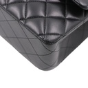 Chanel Classic Double Flap Lambskin Bag Black 