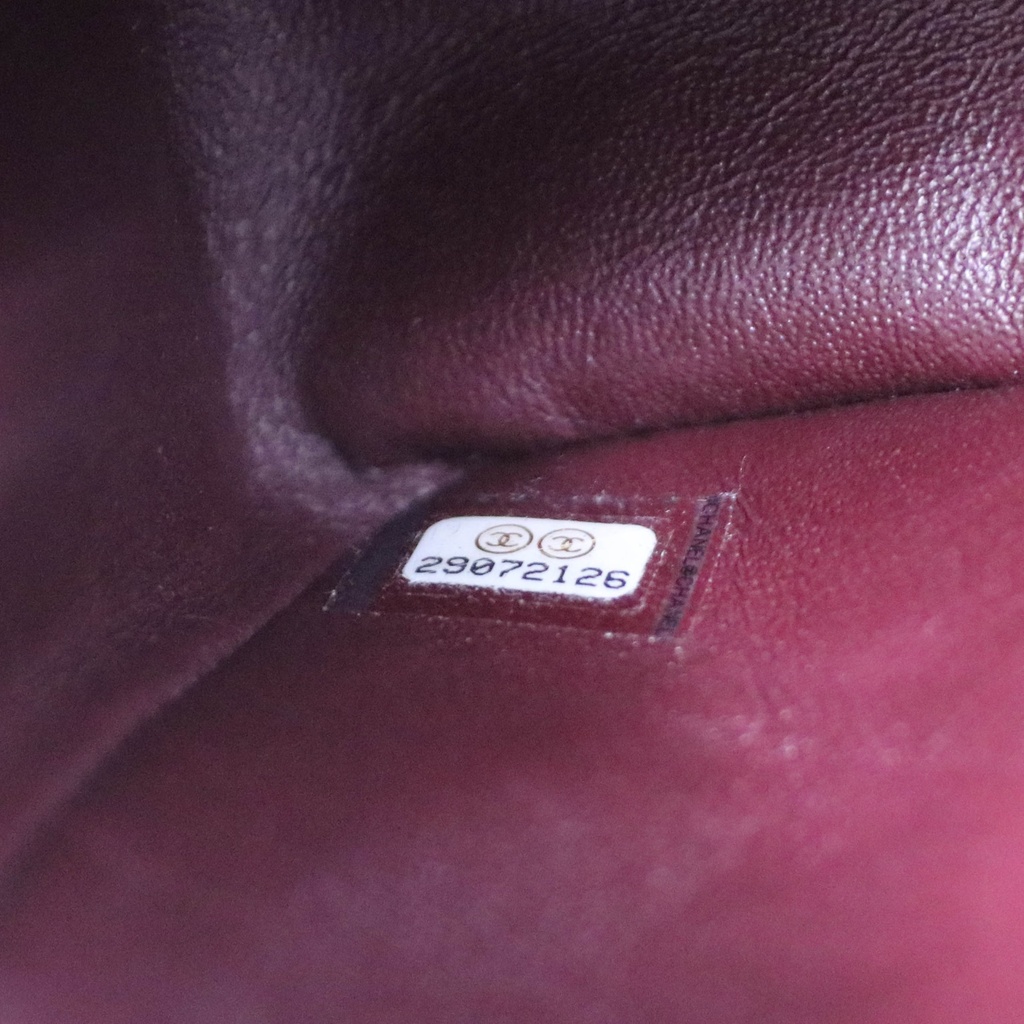 Chanel Classic Double Flap Lambskin Bag Black 