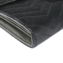 Gucci GG Marmont Matelasse Velvet WOC in Velvet Black