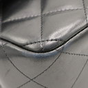 Chanel Classic Jumbo Double Flap in Black Lambskin and Silver Hardware