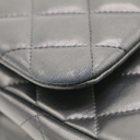 Chanel Classic Jumbo Double Flap in Black Lambskin and Silver Hardware