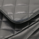 Chanel Classic Jumbo Double Flap in Black Lambskin and Silver Hardware