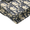 Christian Dior Oblique Saddle Blue Belt Bag