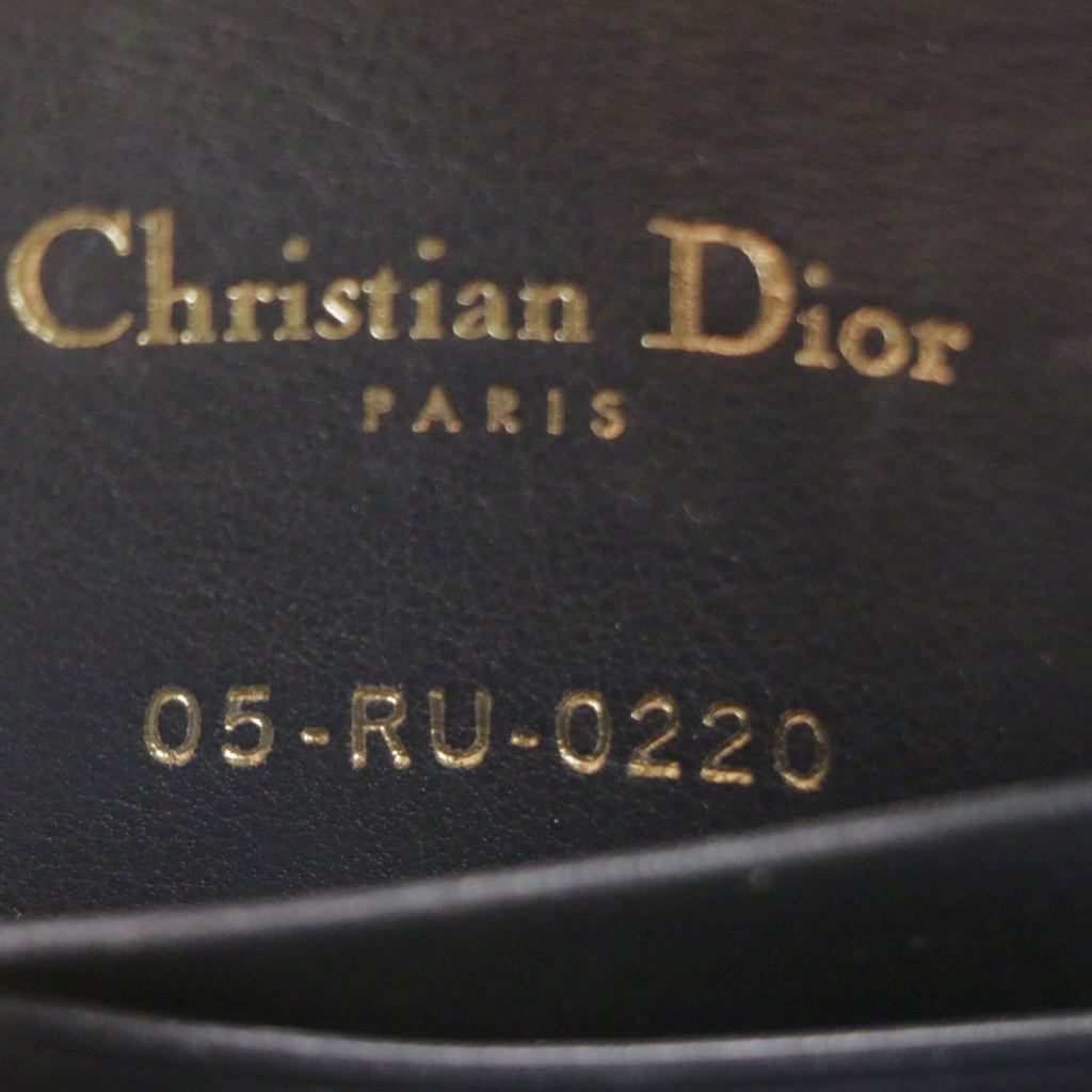 Christian Dior Oblique Saddle Blue Belt Bag