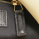 Yves Saint Laurent LouLou Puffer Shearling Shoulder Bag Beige