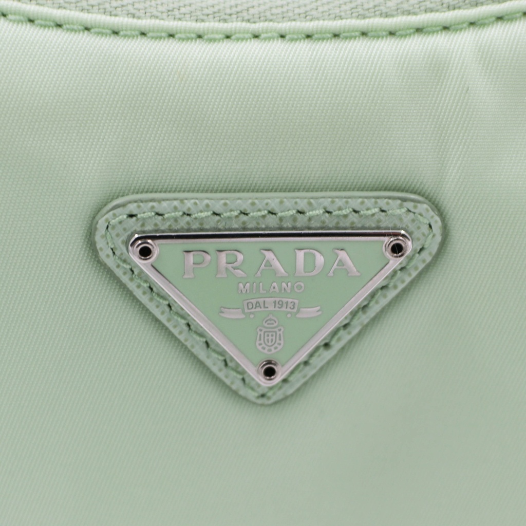 Prada Re-Edition 2005 Nylon Mini Bag Mint 