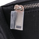 Yves Saint Laurent Cassandre Belt Bag in Black Textile